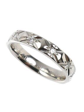 Chanel Quilted Full Diamond Ring . 50